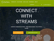 Tablet Screenshot of panterranetworks.com